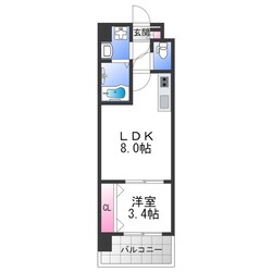 LIVIAZ OSAKA CAMELLIAの物件間取画像